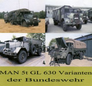 MAN 5t GL   630 Varianten der Bundeswehr  142 Fotos 