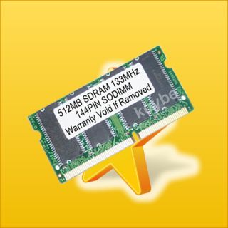 512MB PC133 SDRAM SODIMM 144 PIN MEMORY LAPTOP RAM NEU