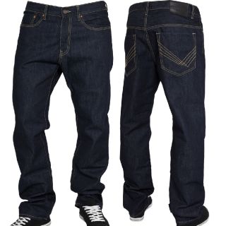 Urban Classics Loose Fit Jeans Freizeit Basic Denim Hose