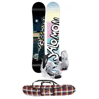 Neues Snowboard Set  Salomon Lily 148 + Salomon Relay Ring + Burton
