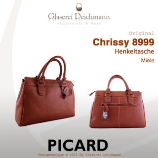 Picard Chrissy 8999 MIELE Leder Shopper Damentasche UVP 149,00