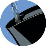 Braun AquaExpress WK 300 Wasserkocher schwarz/silber 