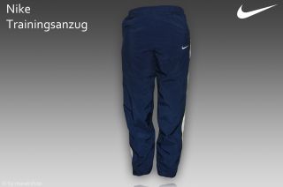 Nike Trainingsanzug Training Gr. L (152 158) weiß blau Hose Jogging