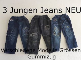 Neue CooLe Jungen Jeans Hosen 3st. Gummizug gr98 158