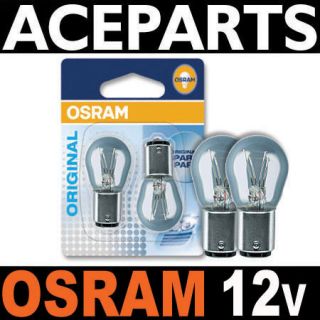 2x Osram Original Standard Brake/Stop Light [BA15S,P21W] Car Bulbs
