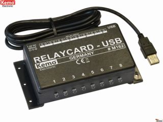 KEMO M162 USB Relaiskarte USB Relay Card