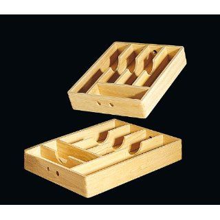 Cilio Besteckkasten Holz, 30x35 cm Küche & Haushalt