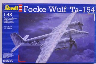 Revell 4535 Focke Wulf Ta 154 1:48 NEU OVP. Sofort Lieferbar