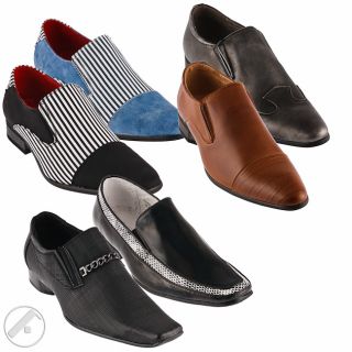 Herren Innen Leder Business Schuh NEU Slipper shoes DG