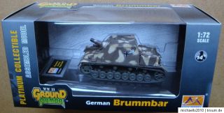 EASY MODEL® 36119 WWII German Brummbär Ostfront 1944 NEU 172 TOP