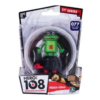 HERO 108 Kingdom Krashers Actionfigur Frosch König #077 8cm 