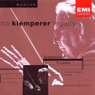 14. The Klemperer Legacy (Mahler Sinfonie 4 / Rückert Lieder) von