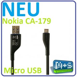 Original Nokia CA 179 Micro USB Datenkabel Lumia 800 710 700 500 N8 E7