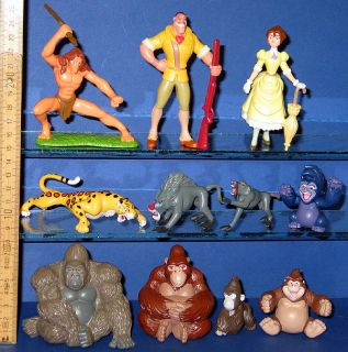 Tarzan & Jane  Walt Disney  11 Figuren Mattel