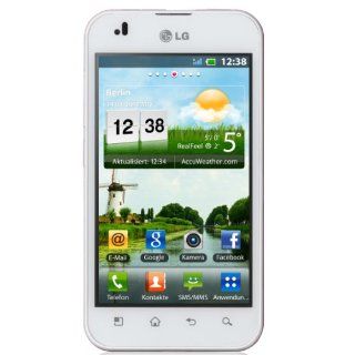 LG P970 Optimus Smartphone 4 Zoll weiß Elektronik