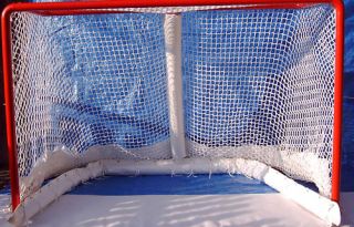 Eishockeytor nach DEV 183x122 cm mit Netz und Protektor