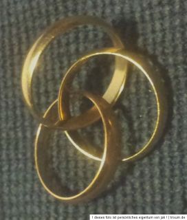 18 Karat * 750er Gold * tricolor * Ring Cartier Trinity “Spielring