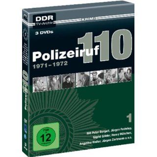 Polizeiruf 110   Box 1 1971 1972 DDR TV Archiv 3 DVDs 