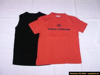Tom Tailor T Shirt + H&M Muskelshirt 134 / 140