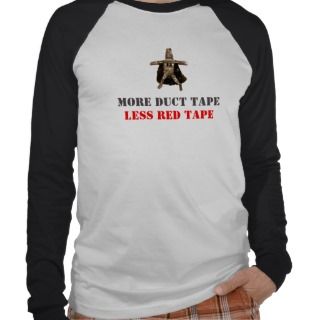 Duct Tape Super Hero Message Tee Shirt