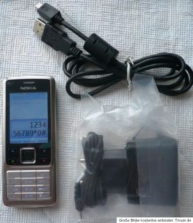 Nokia 6300   silber/schwarz   guter Zustand
