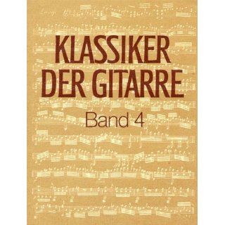 EDITION BREITKOPF KLASSIKER DER GITARRE, BAND 4   GUITAR von Dionisio