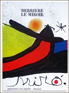 Joan MIRO Derriere le miroir 193 194 mit 11 Lithographien, makellose