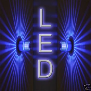 LED Außenleuchte 25050 Chi blau Effektleuchte Lampe Aluminium