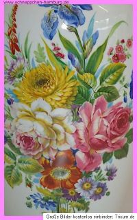 Kaiser Residenz Große Porzellan Vase Bodenvase Blumenvase Blumendekor
