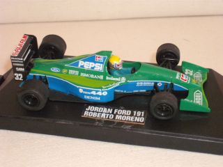 43 Jordan 191 Roberto Moreno Portuguese GP 1991 “PEPSI” Onyx