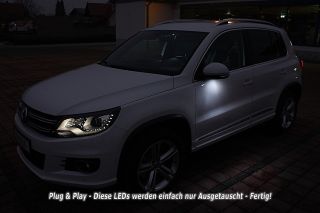 LED Umfeldbeleuchtung   VW Golf 5 6 Passat 3C CC B7 Tiguan Touareg