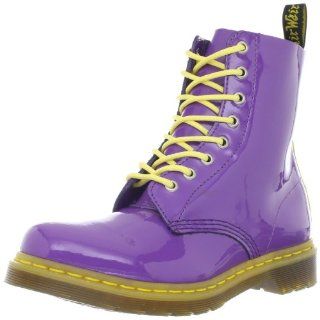 Dr. Martens Schuhe   PASCAL 8 Loch Boots   patent purple yellow