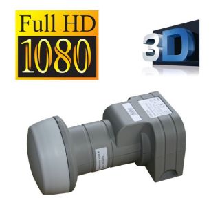 Fuba DEK 206 Twin Universal LNB Full HD 3D NEU