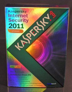Kaspersky Internet Security 2011 Upgrade 3 PC Box NEU