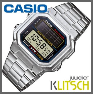 Casio Digital Solar Chrono Herren Uhr AL 190WD 1AVEF
