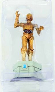 Deagostini Sammelfigur Star Wars Schachfigur Nr. 4 / C 3PO mit Heft
