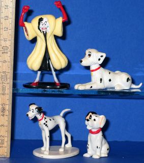 101 Dalmatiner Walt Disney 4 Figuren Hunde Applause