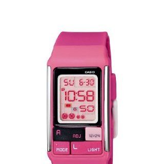 Casio Damen Armbanduhr Digital Kunststoff pink LDF 52 4AEF