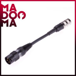 Adaptor Cable Small Tuchel Din to XLR gold MD 421 441