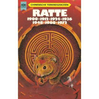 Chinesische Tierkreiszeichen Ratte. 1900, 1912, 1924, 1936, 1948, 1960
