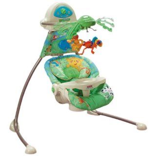 Mattel K6077   Fisher Price Baby Gear Rainforest Babyschaukel: 