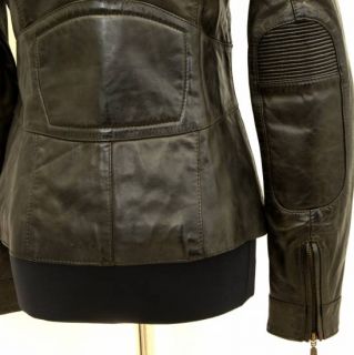 Belstaff Damen Leder Jacke Lederjacke Größe 36 Black NEU Made in