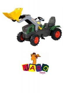 Rolly Toys Fendt Vario 211 Traktor mit Luftreifen u. Frontlader 611089