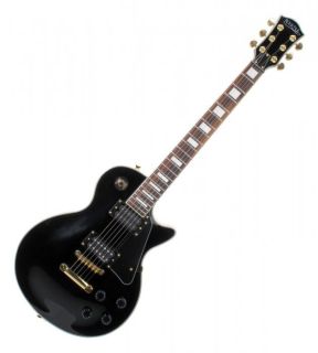 Rocktile Pro LP 200BK Deluxe E Gitarre black EMG Pickup 2 Humbucker 2