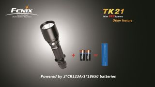 Fenix TK21 TK 21 LED Taschenlampe mit XM L U2 468 Lumen