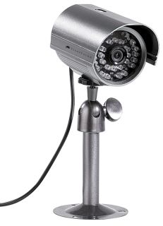 VisorTech Nachtsicht Überwachungskamera mit Endlos Aufzeichnung auf