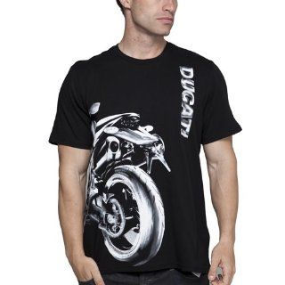 Herren Puma Ducati Schwarz Graphic T Shirt