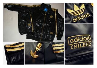 Adidas Chile 62 Gr. M Schwarz/Gold