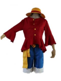 ONE PIECE//Sea poacher Monkey·D·Luffy 2years later cosplay /Anime