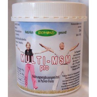 Biomond Multi MSM pro mit Controitin & Glucosamin 500g 